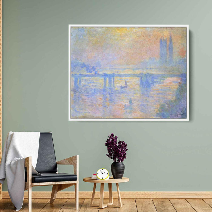 Charing Cross Bridge (1902) by Claude Monet - Canvas Artwork