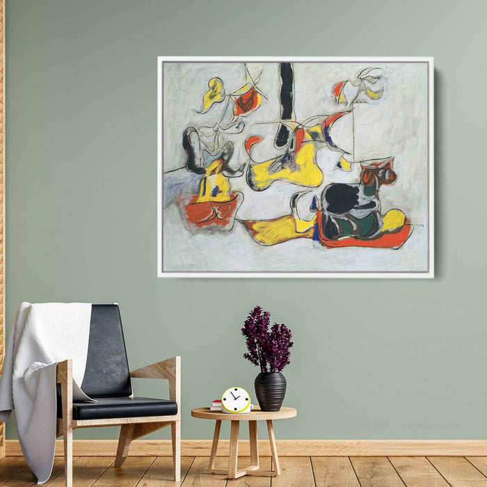 The Garden in Sochi (1943) by Arshile Gorky - Canvas Artwork