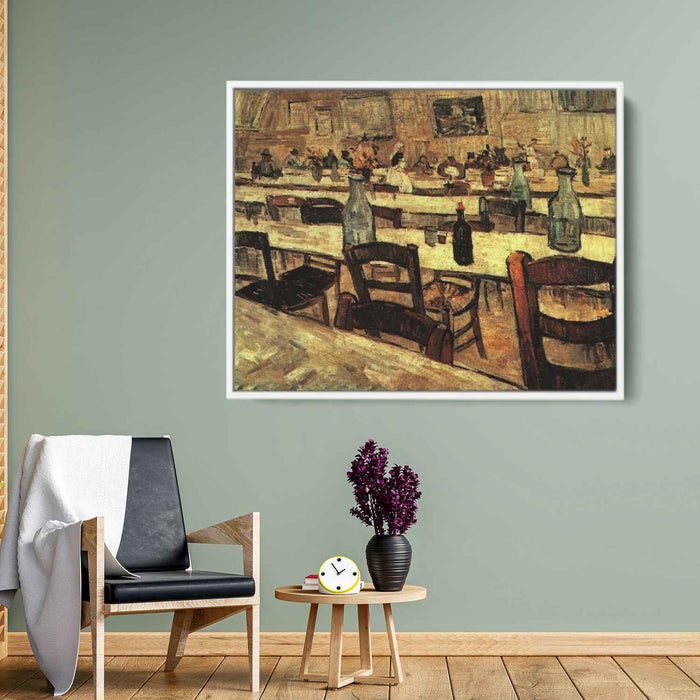 Interior of a Restaurant in Arles (1888) by Vincent van Gogh - Canvas Artwork