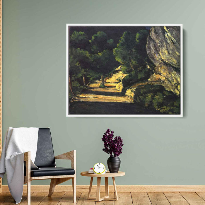 Landscape (1870) by Paul Cezanne - Canvas Artwork
