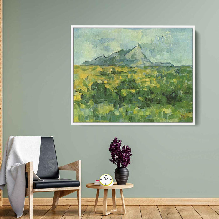 Mont Sainte-Victoire (1906) by Paul Cezanne - Canvas Artwork