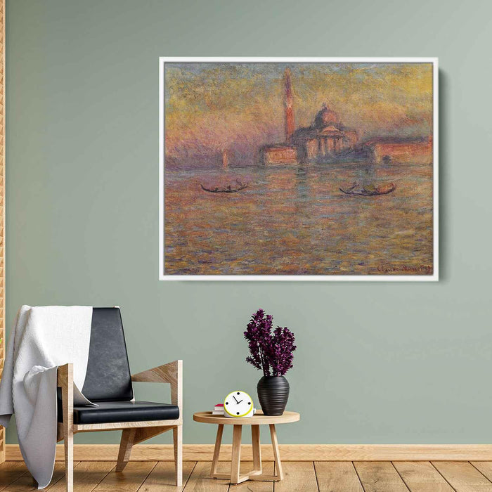 San Giorgio Maggiore 2 (1908) by Claude Monet - Canvas Artwork