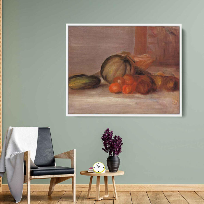 Still Life with Melon by Pierre-Auguste Renoir - Canvas Artwork