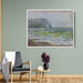 The Manneport, Etretat in the Rain by Claude Monet - Canvas Artwork