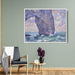 The Manneport, Seen from Below by Claude Monet - Canvas Artwork