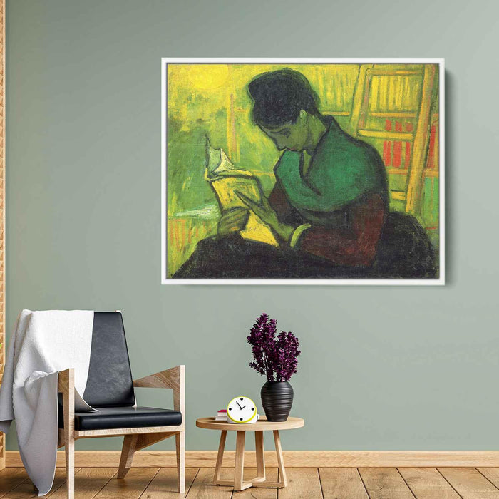 The Novel Reader (1888) by Vincent van Gogh - Canvas Artwork