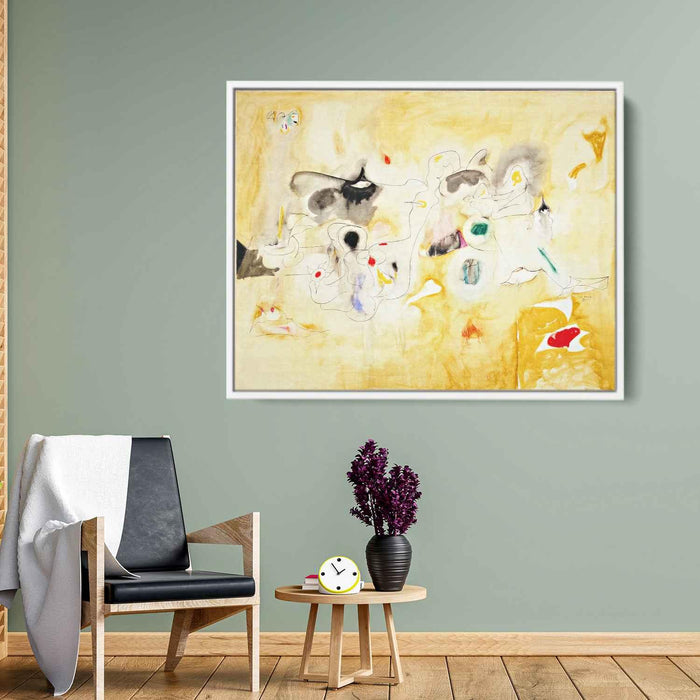 The Plough and the Song (1947) by Arshile Gorky - Canvas Artwork