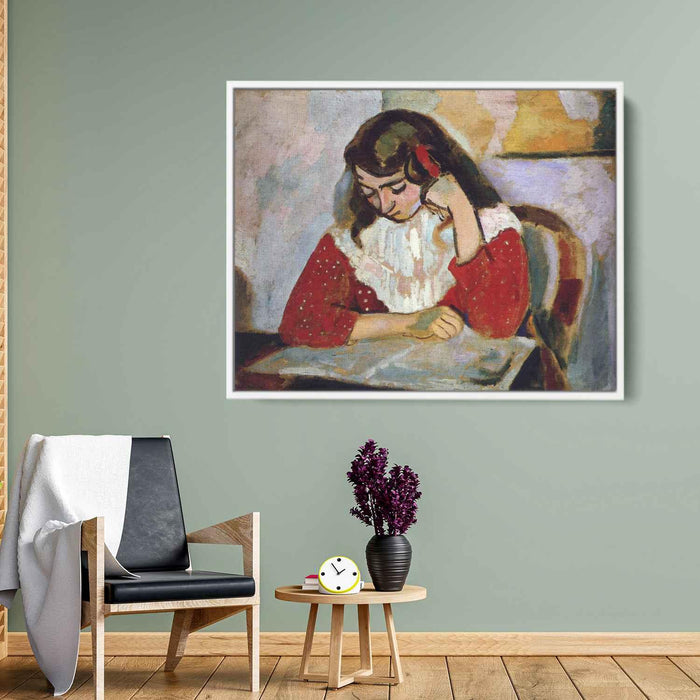 The Reader, Marguerite Matisse by Henri Matisse - Canvas Artwork