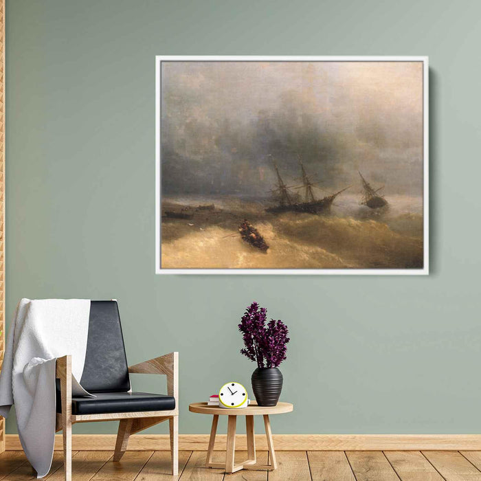 The Shipwreck by Ivan Aivazovsky - Canvas Artwork