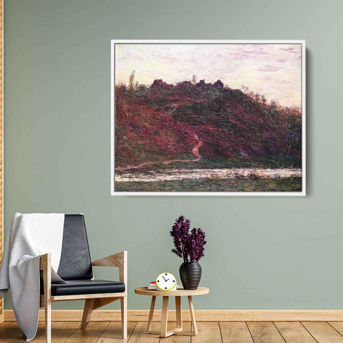 The Village of La Coche-Blond, Evening by Claude Monet - Canvas Artwork