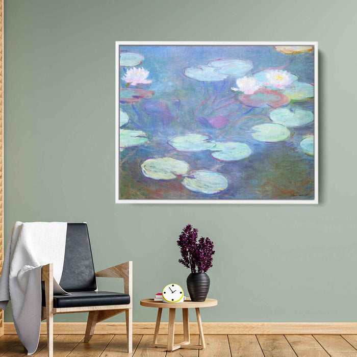 Water Lilies, Pink by Claude Monet - Canvas Artwork