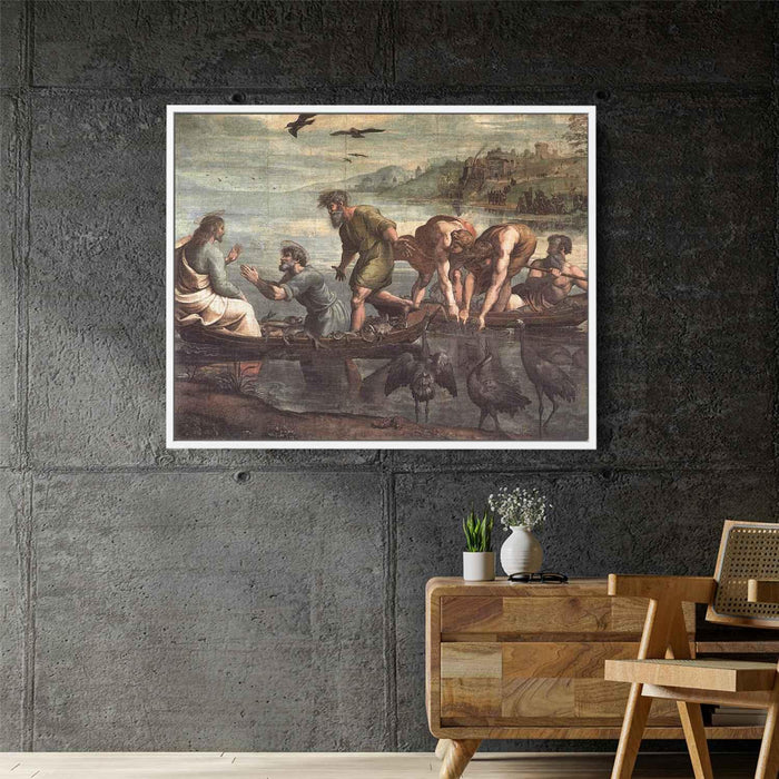 Miraculous Draught of Fishes (1500) by Raphael - Canvas Artwork