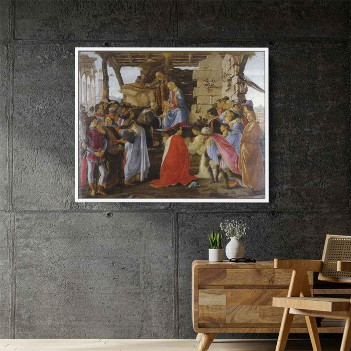 The Adoration of the Magi (1476) by Sandro Botticelli - Canvas Artwork
