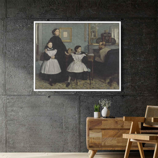 The Bellelli Family (1862) by Edgar Degas - Canvas Artwork