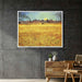 Summer Evening, Wheatfield with Setting sun by Vincent van Gogh - Canvas Artwork