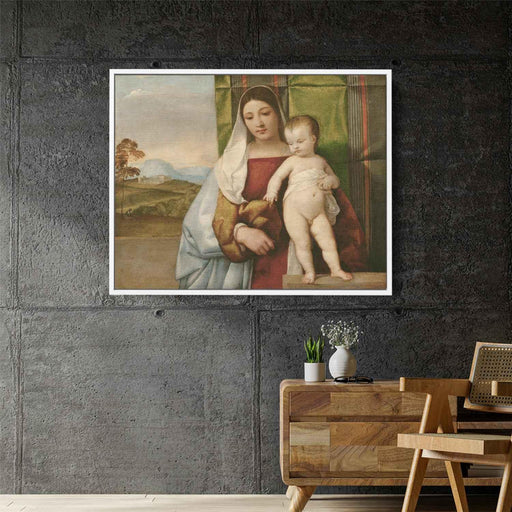 The Gipsy Madonna (1511) by Titian - Canvas Artwork