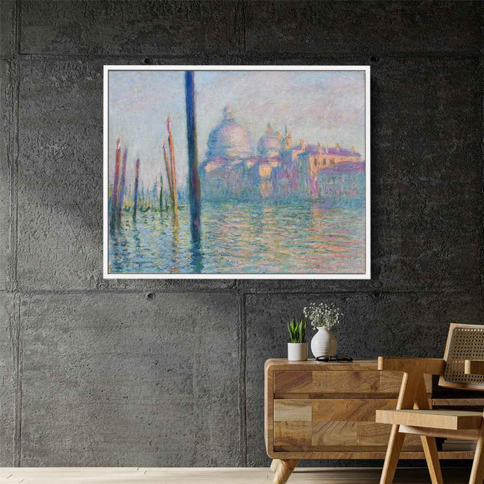 The Grand Canal in Venice 01 (1908) by Claude Monet - Canvas Artwork