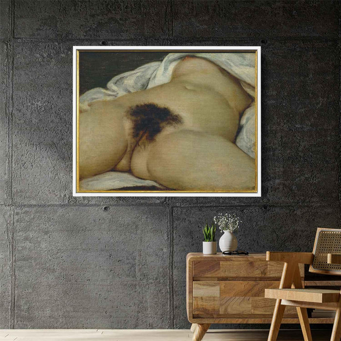 The Origin of the World (1866) by Gustave Courbet - Canvas Artwork