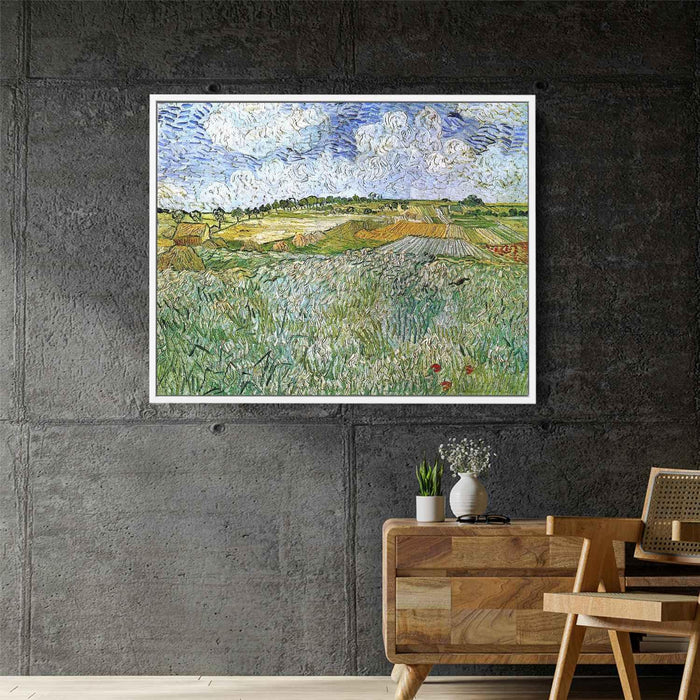 The Plain at Auvers (1890) by Vincent van Gogh - Canvas Artwork