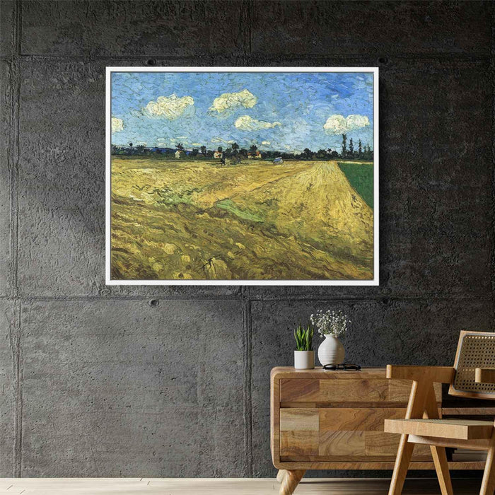 The Ploughed Field (1888) by Vincent van Gogh - Canvas Artwork