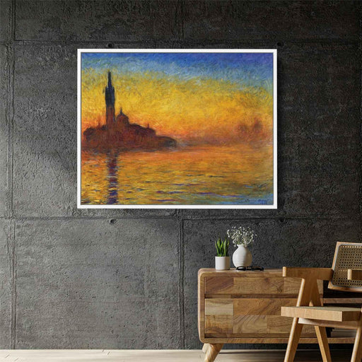 Twilight, Venice by Claude Monet - Canvas Artwork