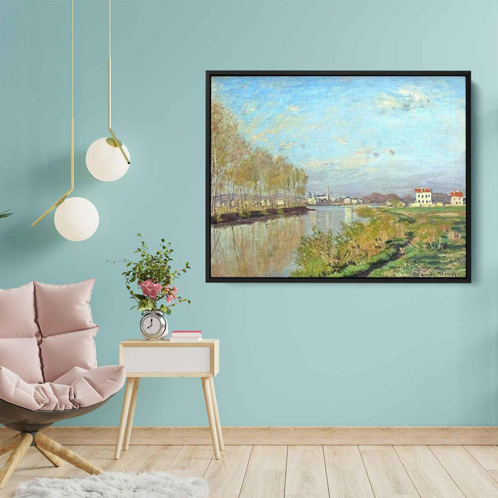 Argenteuil, The Seine by Claude Monet - Canvas Artwork