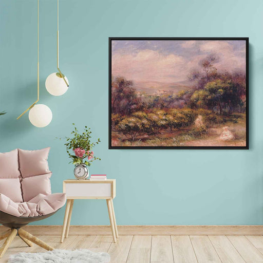 Cagnes Landscape by Pierre-Auguste Renoir - Canvas Artwork