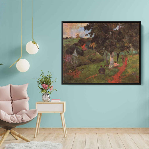 Coming and going, Martinique by Paul Gauguin - Canvas Artwork