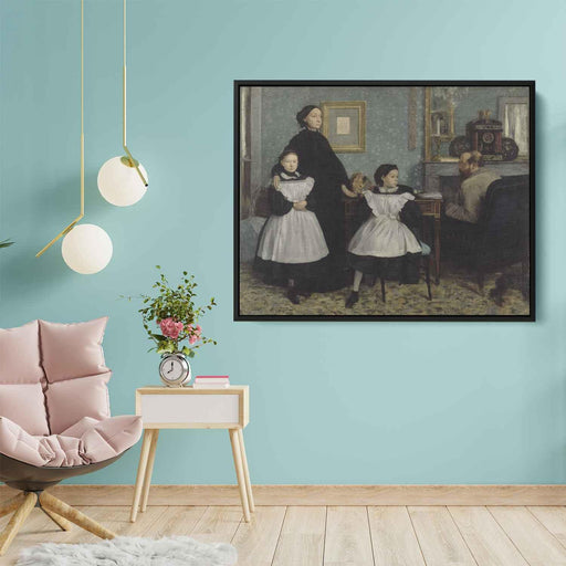 The Bellelli Family (1862) by Edgar Degas - Canvas Artwork