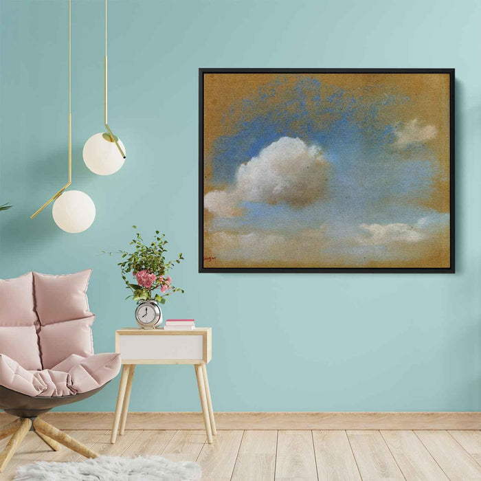 Sky Study (1869) by Edgar Degas - Canvas Artwork