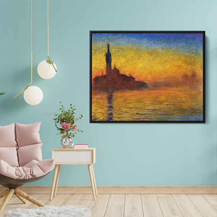 Twilight, Venice by Claude Monet - Canvas Artwork