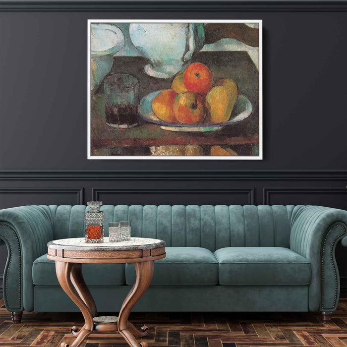 Still Life with Apples (1879) by Paul Cezanne - Canvas Artwork