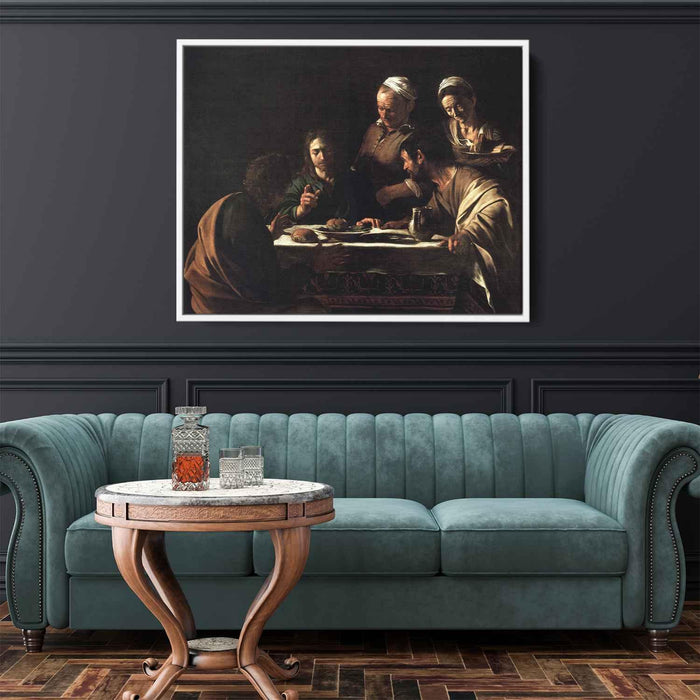 Supper at Emmaus (1606) by Caravaggio - Canvas Artwork