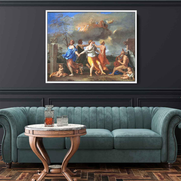 Dance to the Music of Time (1634) by Nicolas Poussin - Canvas Artwork