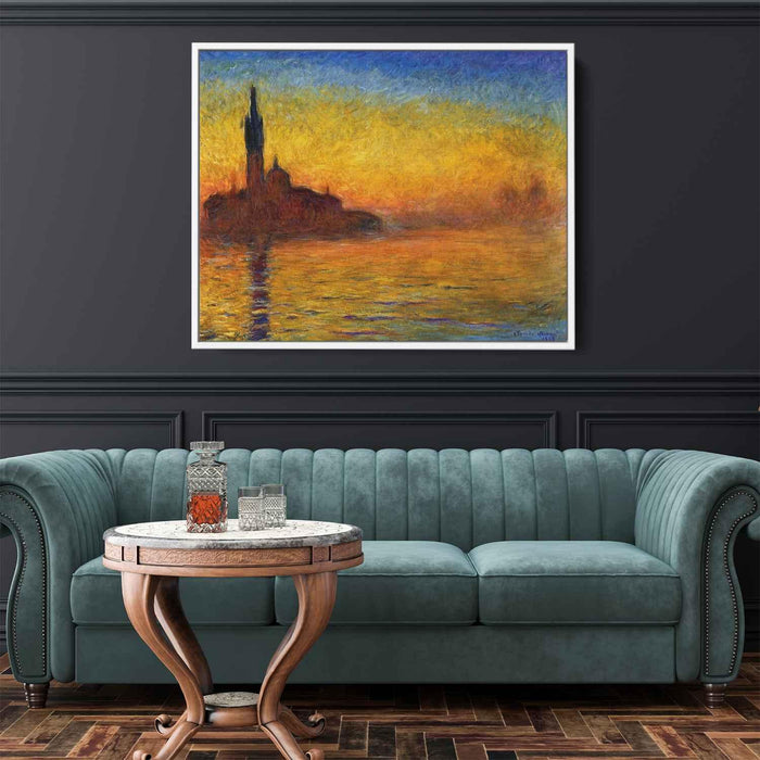 Twilight, Venice by Claude Monet - Canvas Artwork