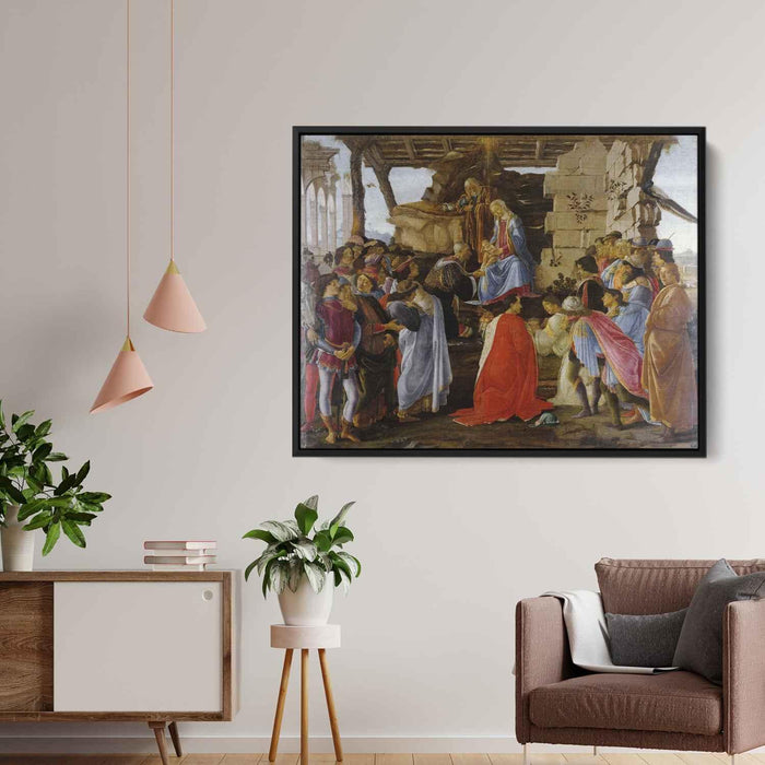 The Adoration of the Magi (1476) by Sandro Botticelli - Canvas Artwork