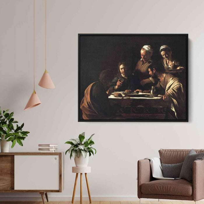Supper at Emmaus (1606) by Caravaggio - Canvas Artwork