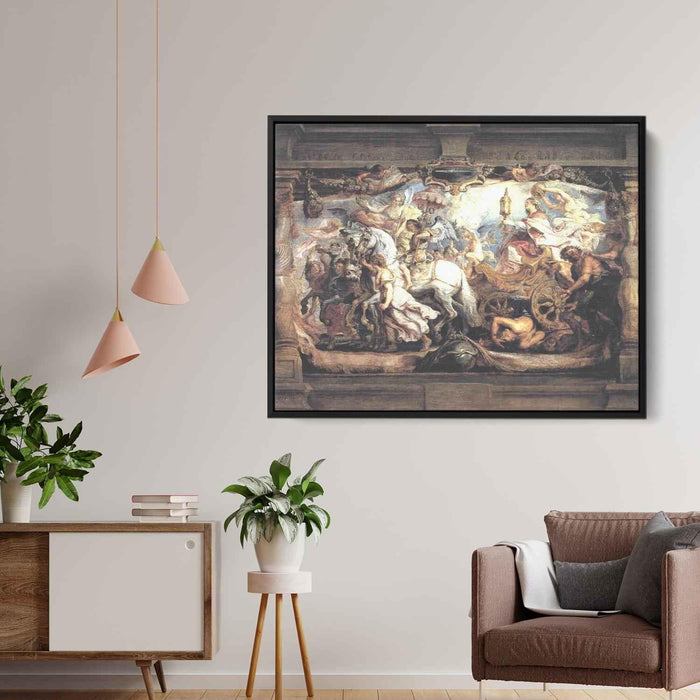 Triumph of Church over Fury, Discord, and Hate by Peter Paul Rubens - Canvas Artwork