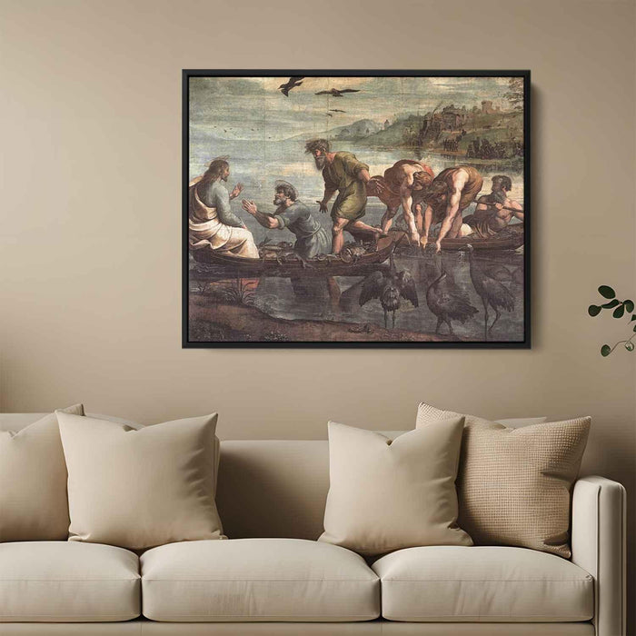 Miraculous Draught of Fishes (1500) by Raphael - Canvas Artwork