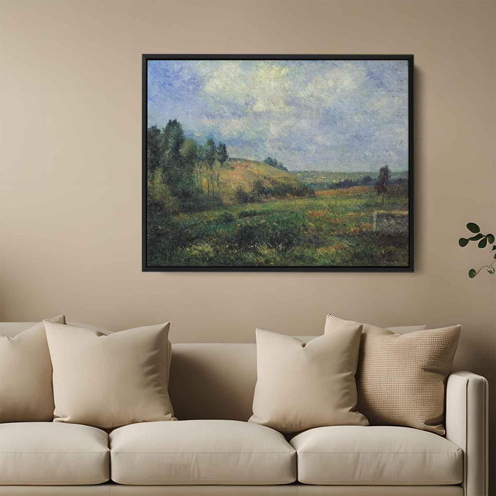 Landscape, near Pontoise by Camille Pissarro - Canvas Artwork