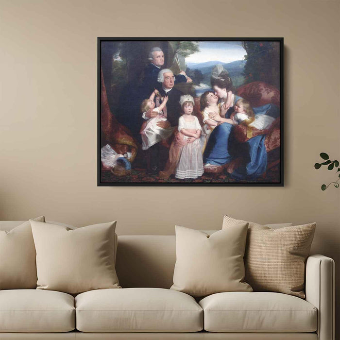 The Copley Family (1776) by John Singleton Copley - Canvas Artwork