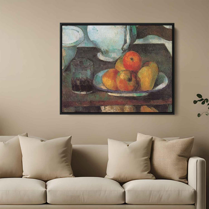 Still Life with Apples (1879) by Paul Cezanne - Canvas Artwork
