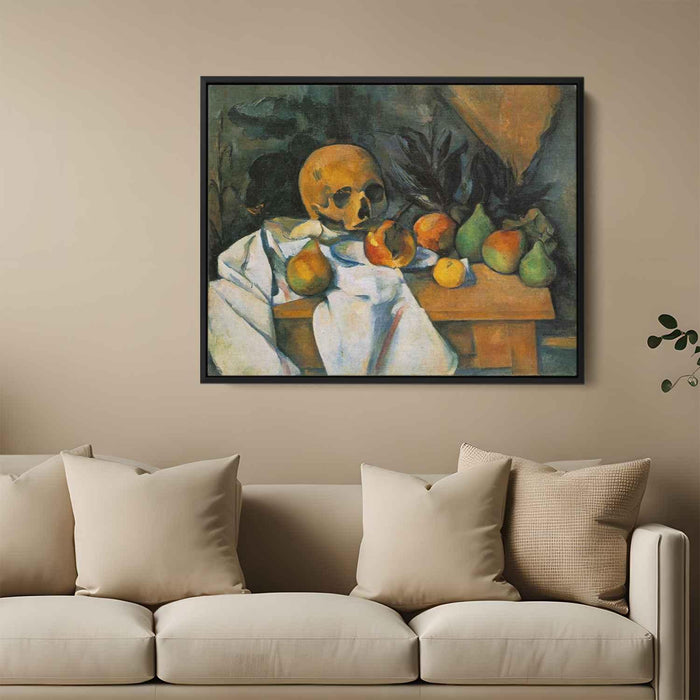 Still Life with Skull (1898) by Paul Cezanne - Canvas Artwork