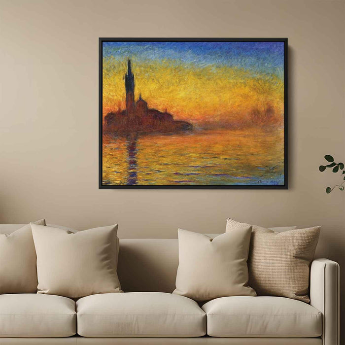Twilight, Venice by Claude Monet - Canvas Artwork