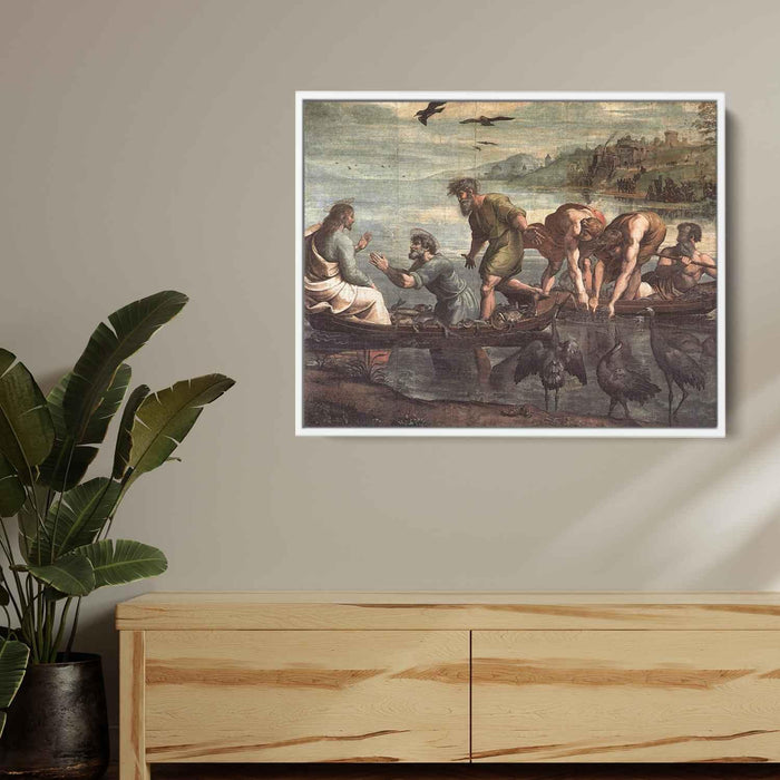 Miraculous Draught of Fishes (1500) by Raphael - Canvas Artwork