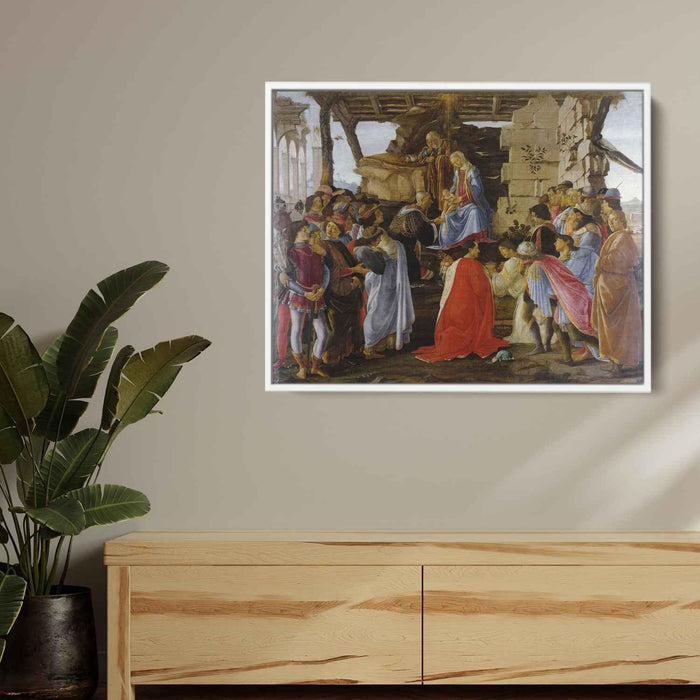 The Adoration of the Magi (1476) by Sandro Botticelli - Canvas Artwork