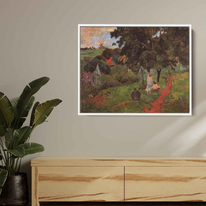 Coming and going, Martinique by Paul Gauguin - Canvas Artwork