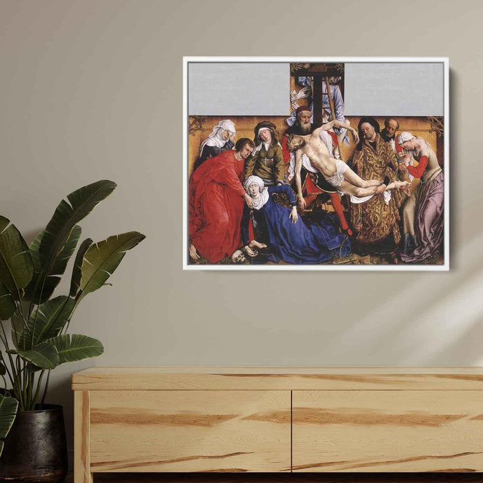Deposition (1435) by Rogier van der Weyden - Canvas Artwork