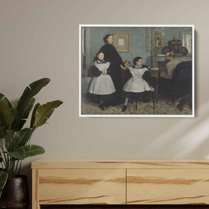 The Bellelli Family (1862) by Edgar Degas - Canvas Artwork