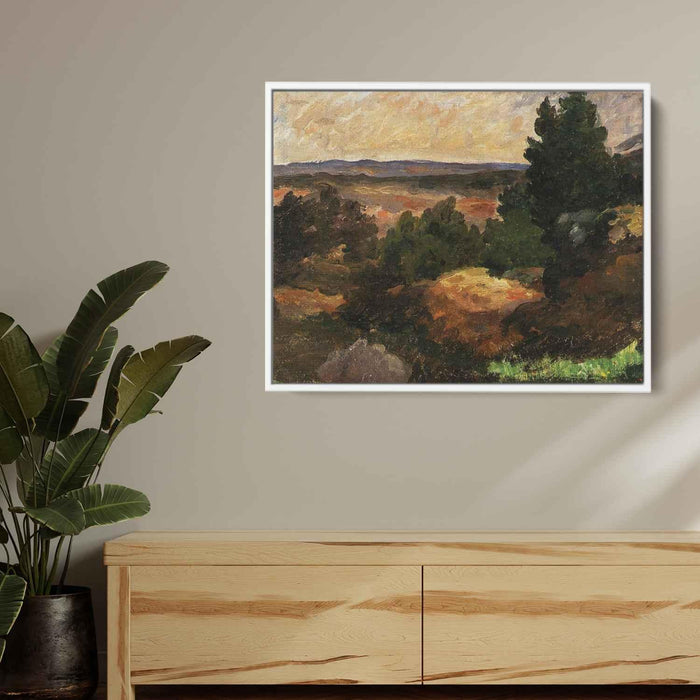 Landscape (1867) by Paul Cezanne - Canvas Artwork